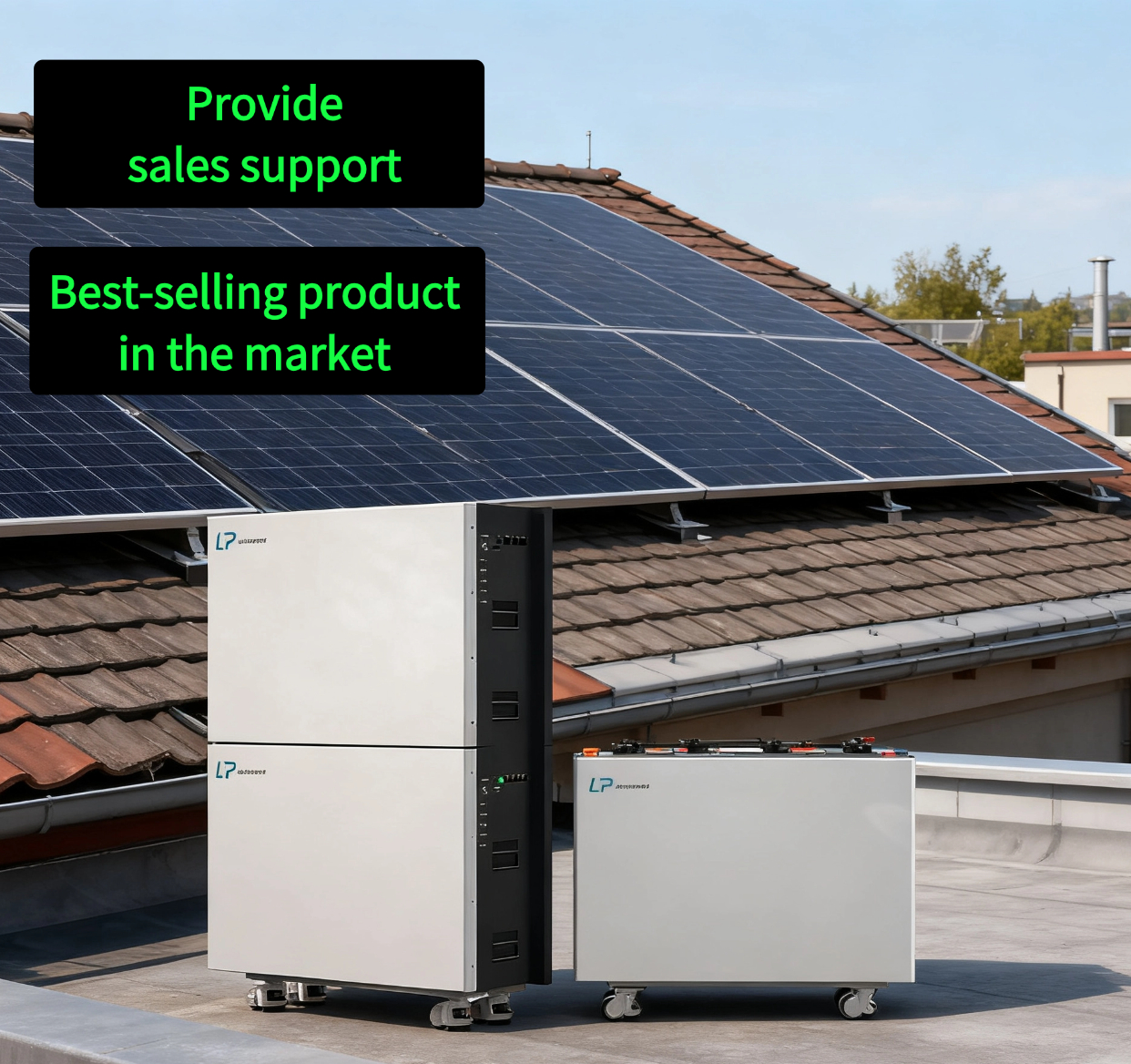 15kWh and 30kWh all-in-one battery systems - view 2