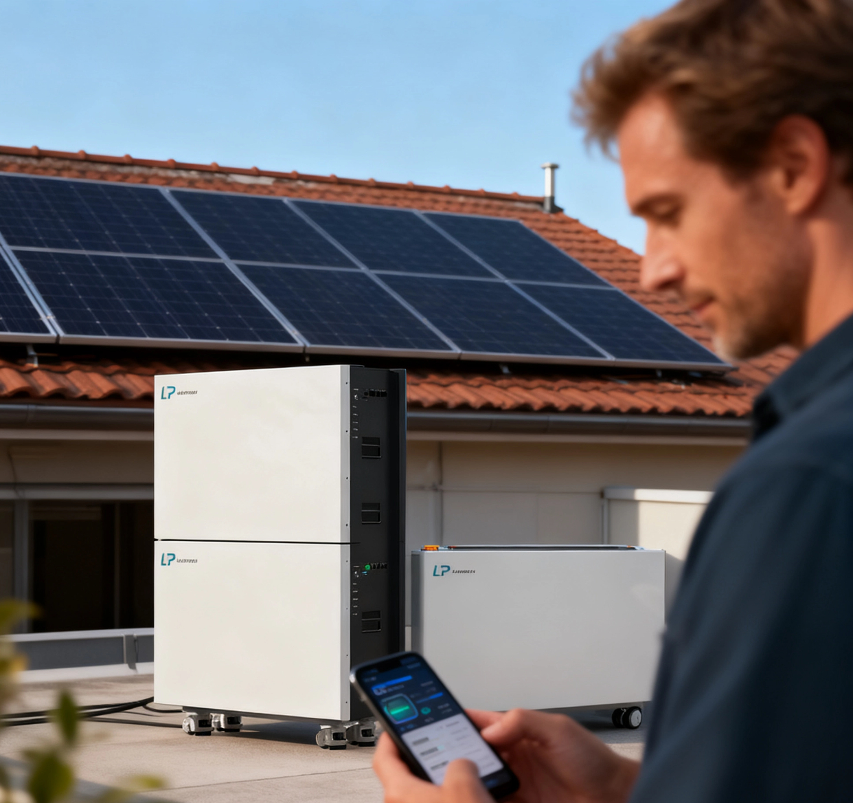 15kWh and 30kWh all-in-one battery systems - view 3