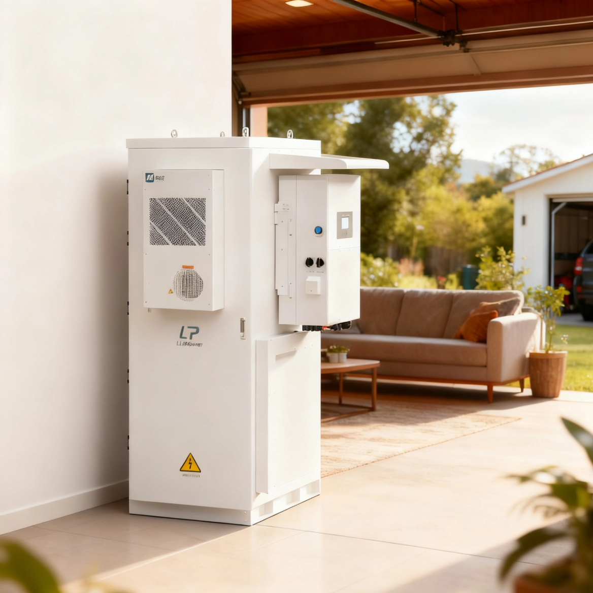 100kWh all-in-one commercial battery system - view 2