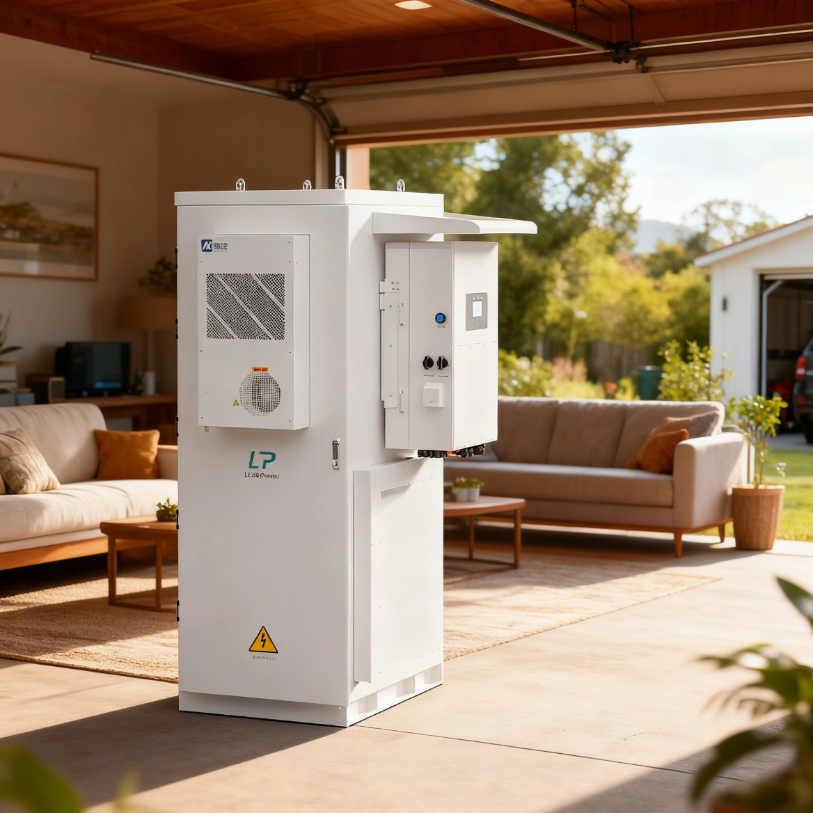 100kWh all-in-one commercial battery system - view 3