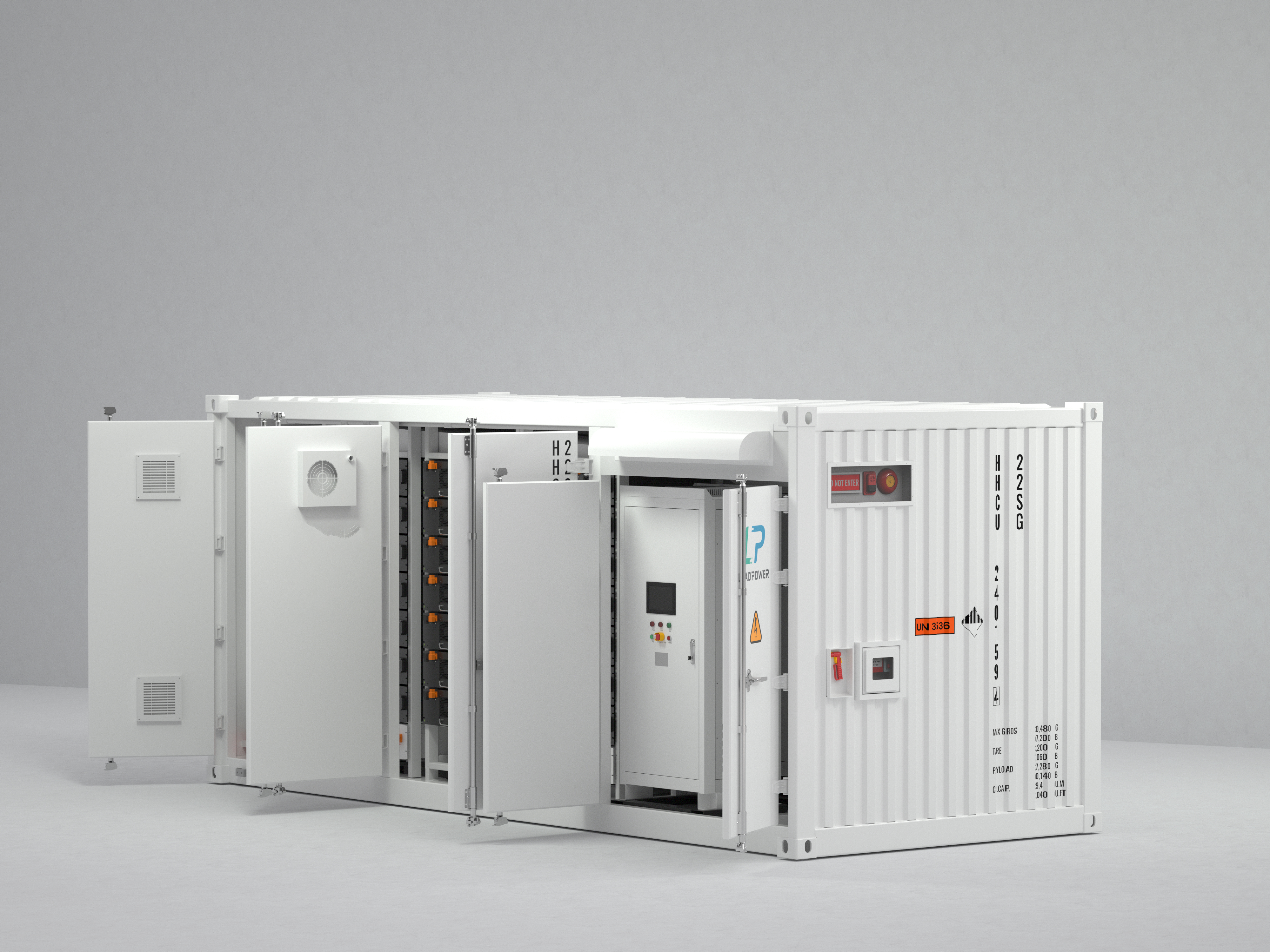 1.2MWh containerized energy storage system - view 2