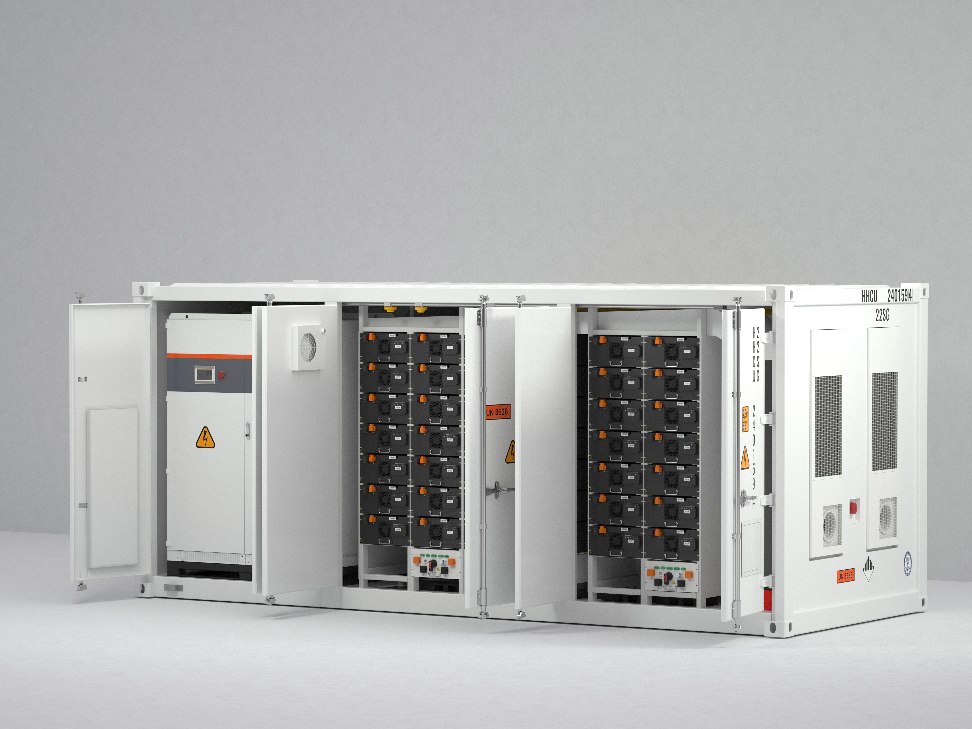 1.2MWh containerized energy storage system - view 3