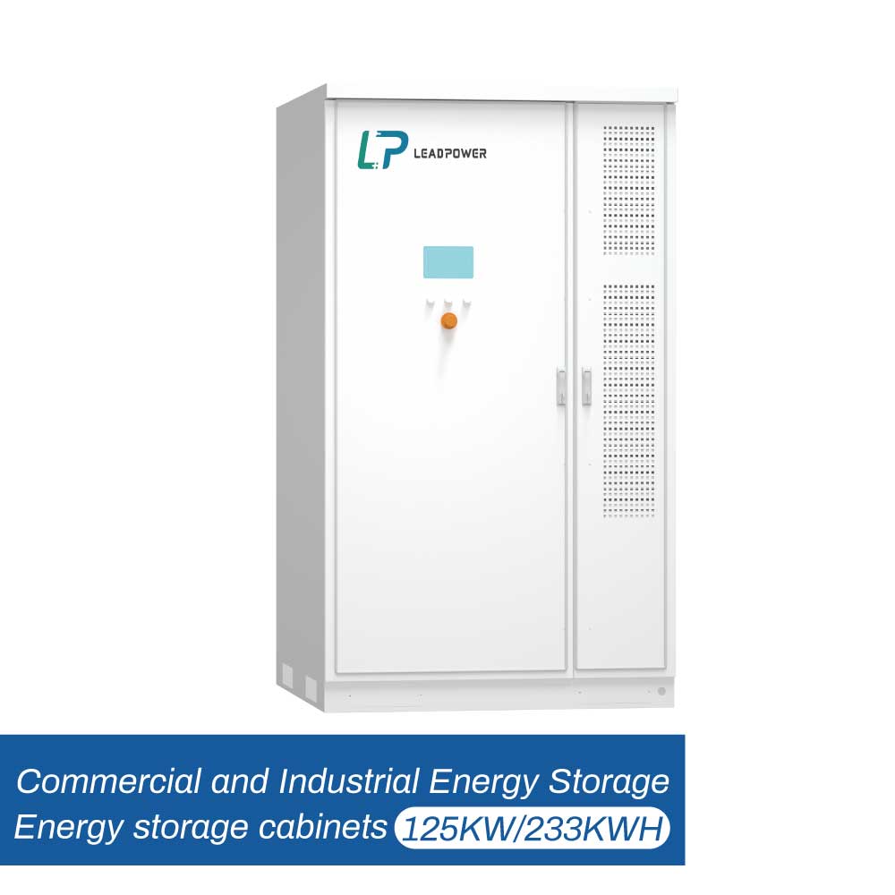 215kWh commercial and industrial battery storage cabinet - view 2