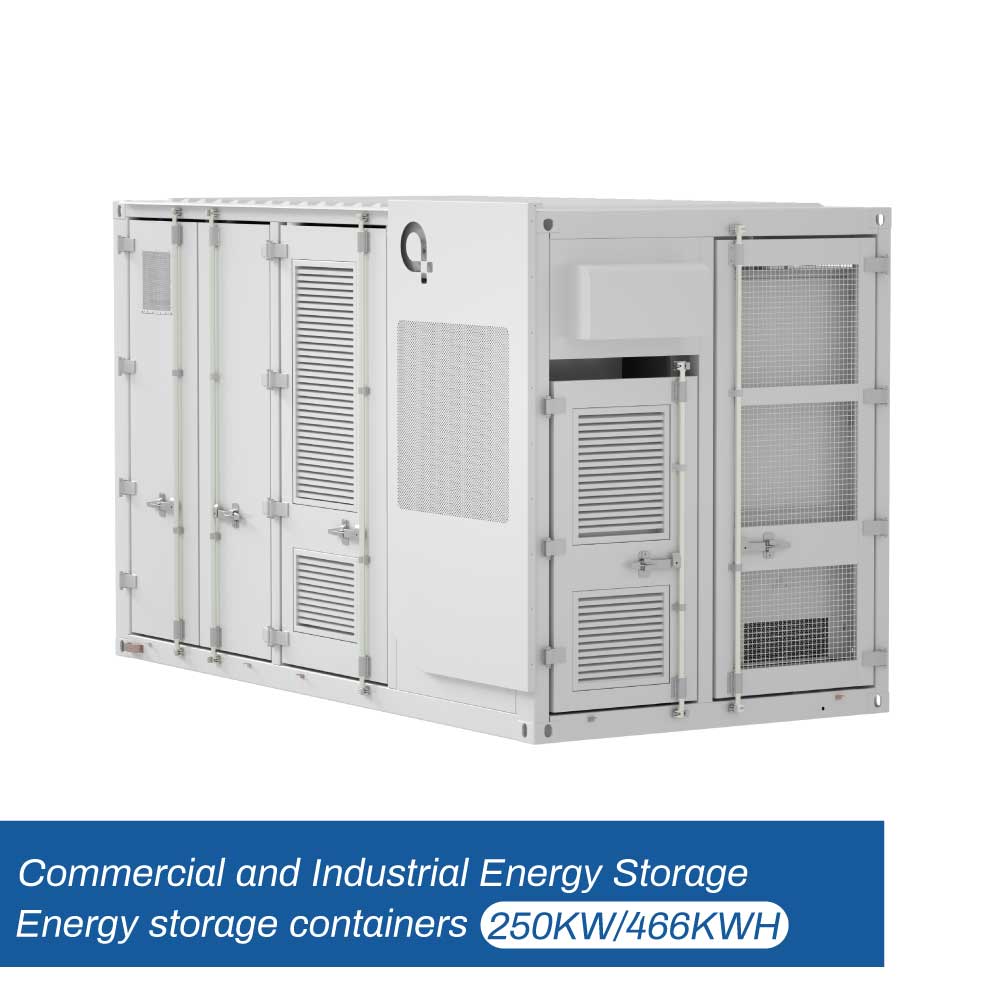 466kWh commercial and industrial battery storage system